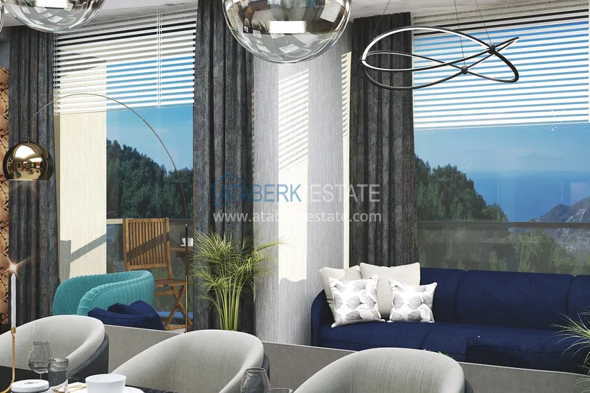 Приобрести Новый проект ультрасовременного жилого комплекса в Алании – район Бекташ 23 