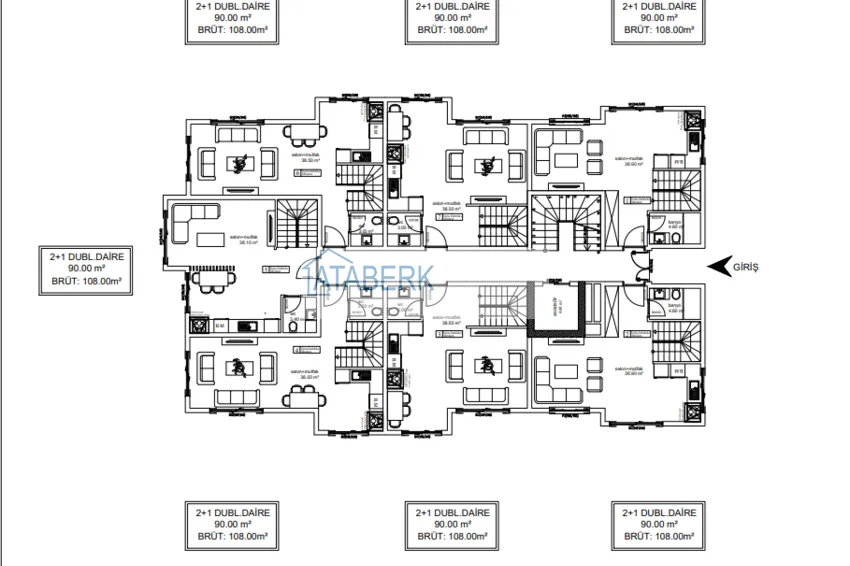 Купить дешево Новый проект современного жилого комплекса в элитном районе, Каргыджак 6 