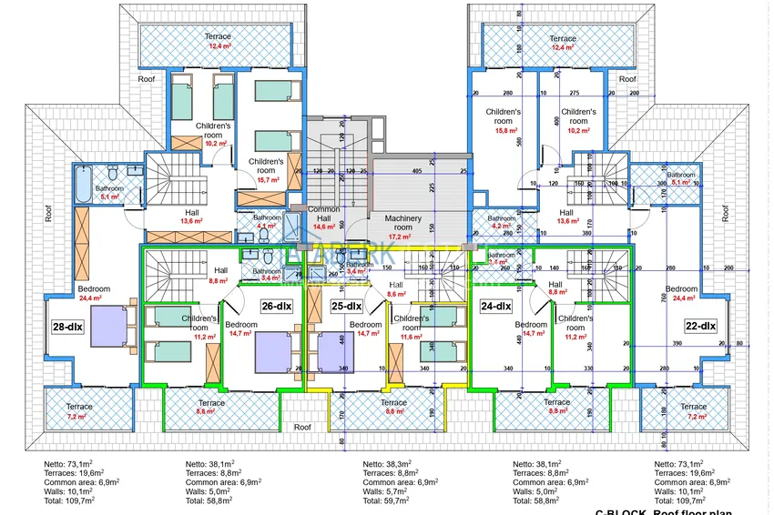 Купить дешево Новый комплекс в районе Оба – Алания, на этапе строительства 11 