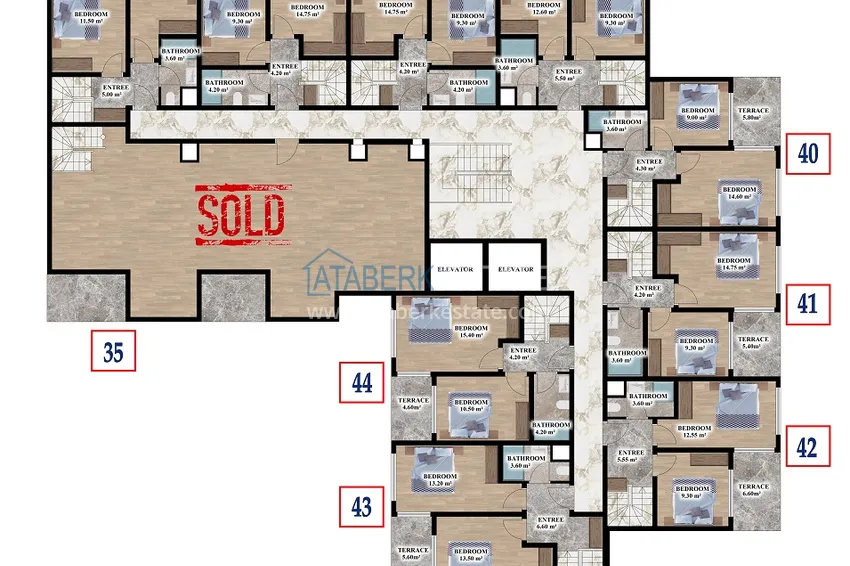 Купить дешево Инвестиционно-привлекательный проект на начальном этапе строительства – Газипаша, Пазарджи  3 