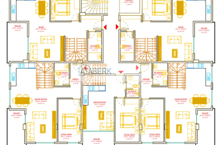 Купить дешево Строящейся проект жилого комплекса городского типа – Алания, район Оба 3 