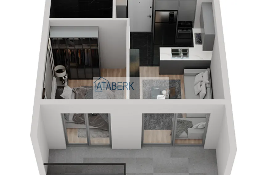 Купить дешево Современный ЖК в историческом микрорайоне Соли района Мезитли, города Мерсин 3