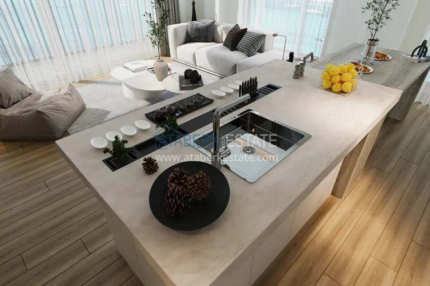 Приобрести Стильный и современный новый проект в районе Аяш-Мерсин. 3 