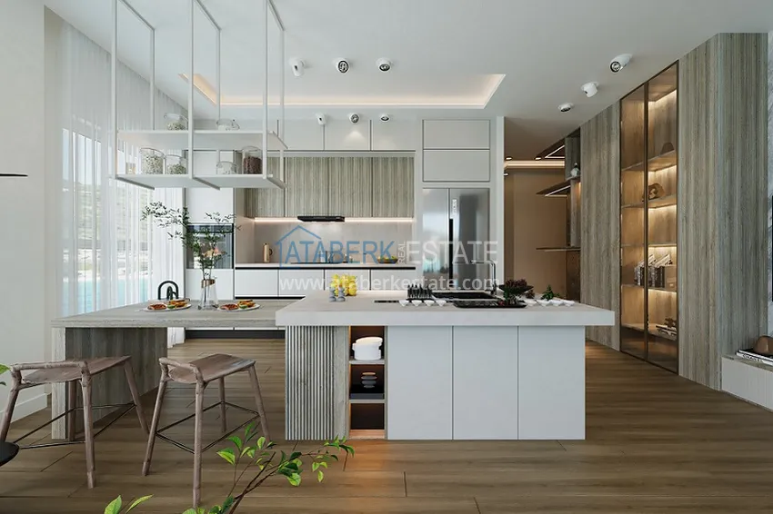 Приобрести Стильный и современный новый проект в районе Аяш-Мерсин. 4 