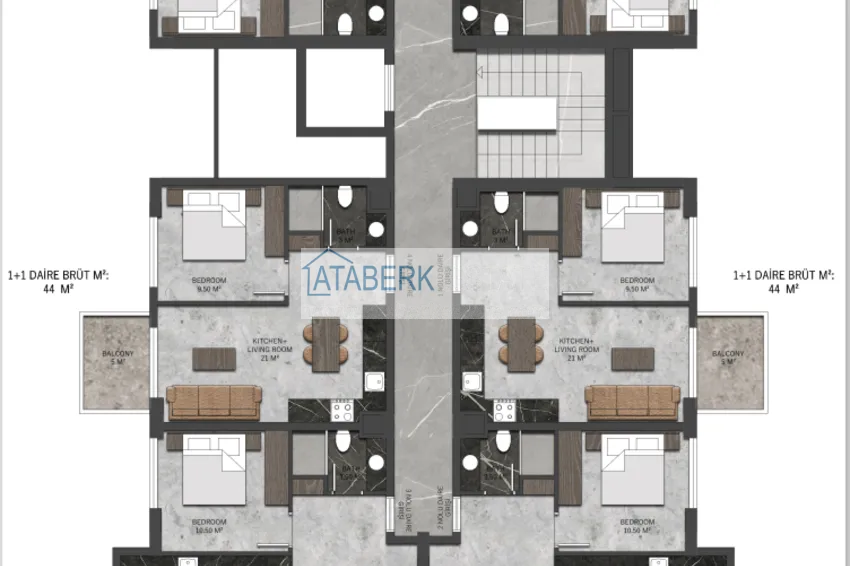 Купить дешево Новый проект в районе Кестель – вторая береговая линия - выгодная ценовая политика 4 