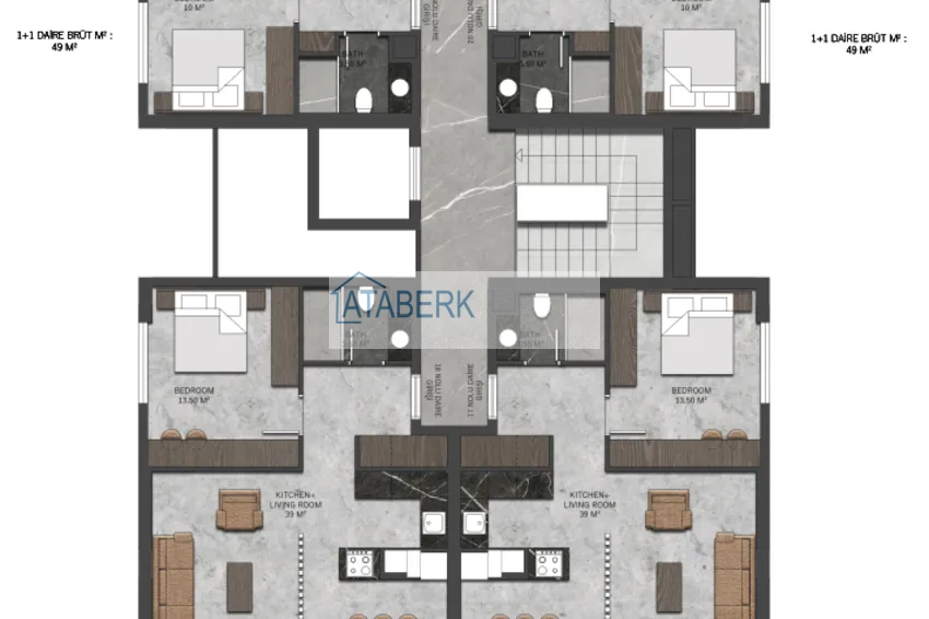 Купить дешево Новый проект в районе Кестель – вторая береговая линия - выгодная ценовая политика 7 
