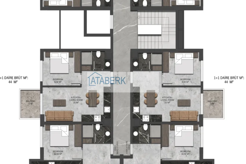 Купить дешево Новый проект в районе Кестель – вторая береговая линия - выгодная ценовая политика 5 
