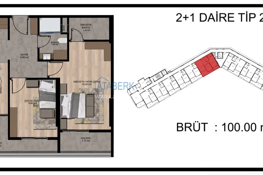Купить дешево Стильный проект комплекса премиум-класса от надежного застройщика в Мерсине, Томюк 7