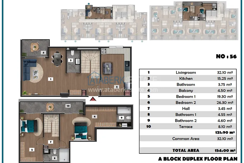 Купить дешево Проект офф-плана – многоквартирный комплекс с отельной инфраструктурой в районе Паяллар 8 