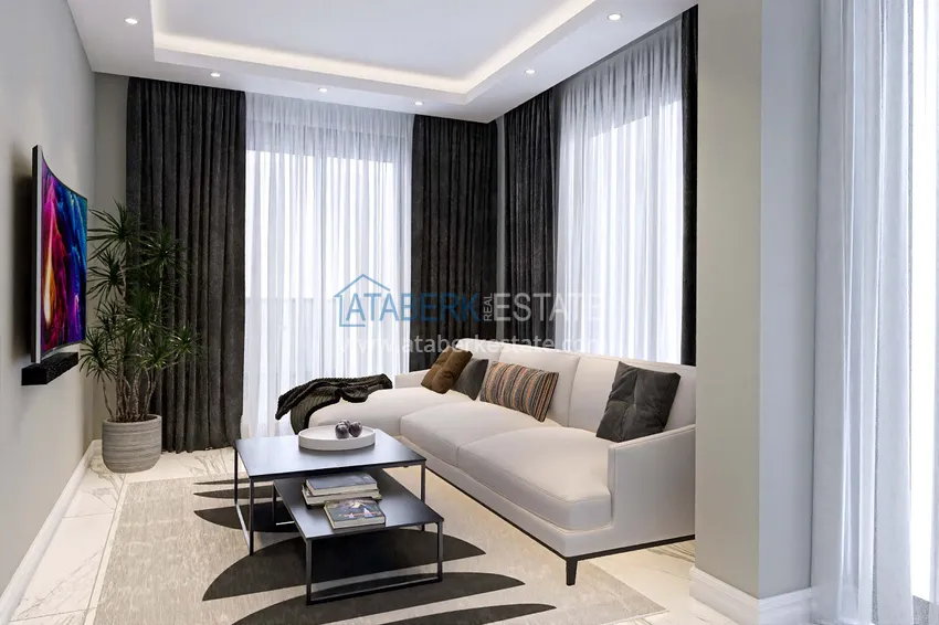 Приобрести Новый инвестиционный проект жилого комплекса в Газипаше, Пазарджи 15 