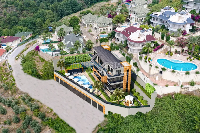 Новый инвестиционно-привлекательный проект в горном районе Алании, Тепе 2 