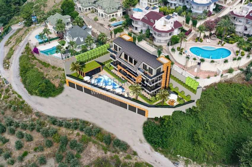 Новый инвестиционно-привлекательный проект в горном районе Алании, Тепе 3 