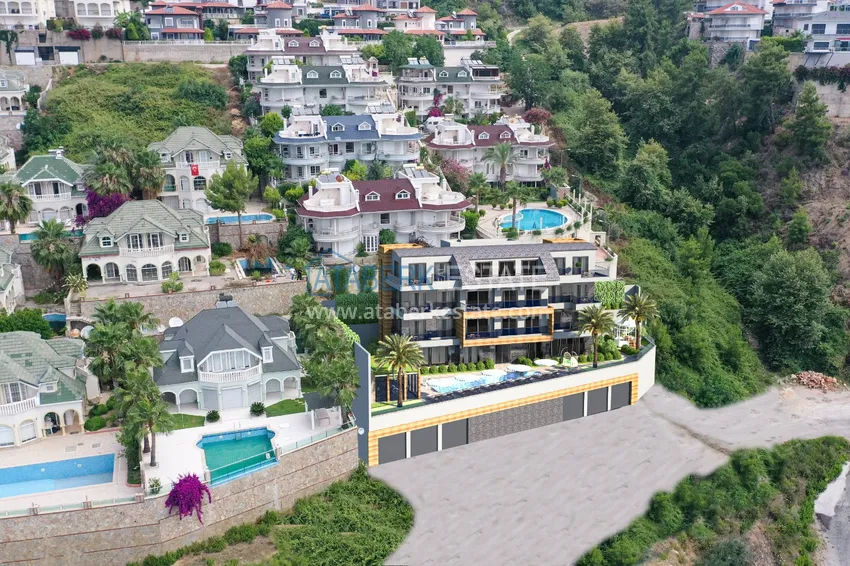 Новый инвестиционно-привлекательный проект в горном районе Алании, Тепе 6 