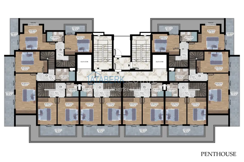 Купить дешево Строящийся жилой комплекс премиального класса в Алании, район Паяллар 4 