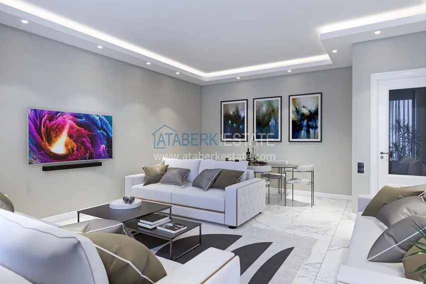 Приобрести Новый инвестиционный проект жилого комплекса в Газипаше, Пазарджи 12 