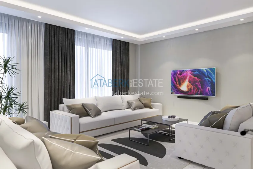 Приобрести Новый инвестиционный проект жилого комплекса в Газипаше, Пазарджи 13 