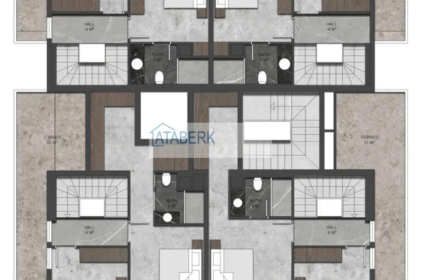 Купить дешево Новый проект в районе Кестель – вторая береговая линия - выгодная ценовая политика 8 