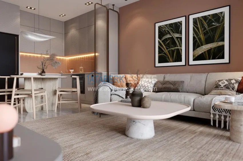 Приобрести Курортная недвижимость от надежного застройщика в развивающемся районе Арпачбахшиш-Мерсин. 8 