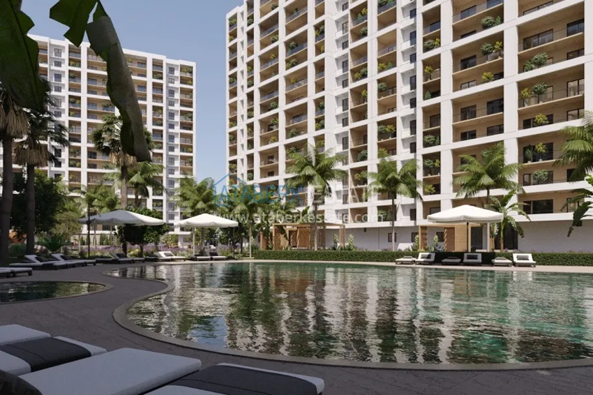 Курортная недвижимость от надежного застройщика в развивающемся районе Арпачбахшиш-Мерсин. 5 