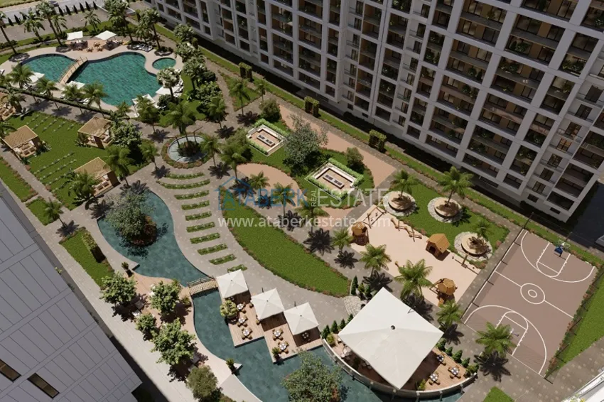 Курортная недвижимость от надежного застройщика в развивающемся районе Арпачбахшиш-Мерсин. 14 