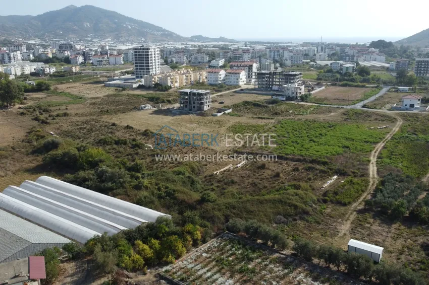 Двухкомнатная квартира напрямую от инвестора в строящемся комплексе - Алания, Газипаша 15 