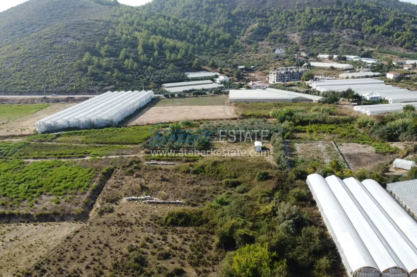 Двухкомнатная квартира напрямую от инвестора в строящемся комплексе - Алания, Газипаша 19 