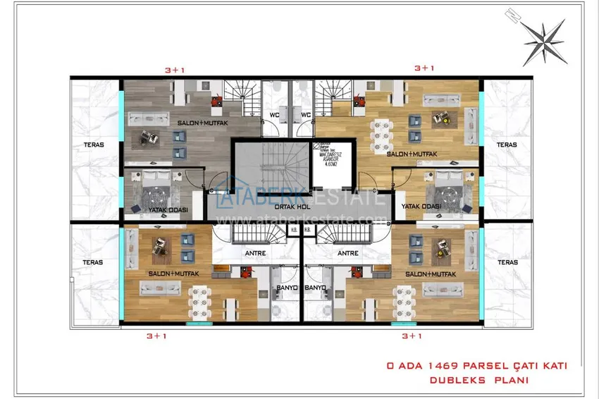 Купить дешево Новый жилой комплекс в Анталии - Гюрсу. Недвижимость от застройщика 2 
