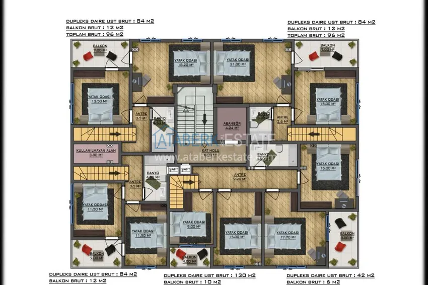Купить дешево Проект бутик-комплекса в Газипаше, район Пазарджи 8 