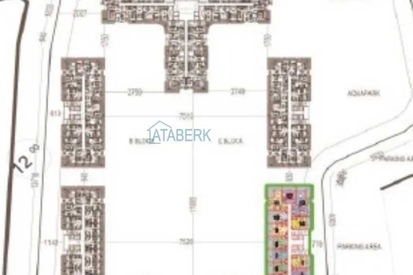 Купить дешево Элитная недвижимость в Алании, Махмутлар от инвестора в строящемся комплексе 2 