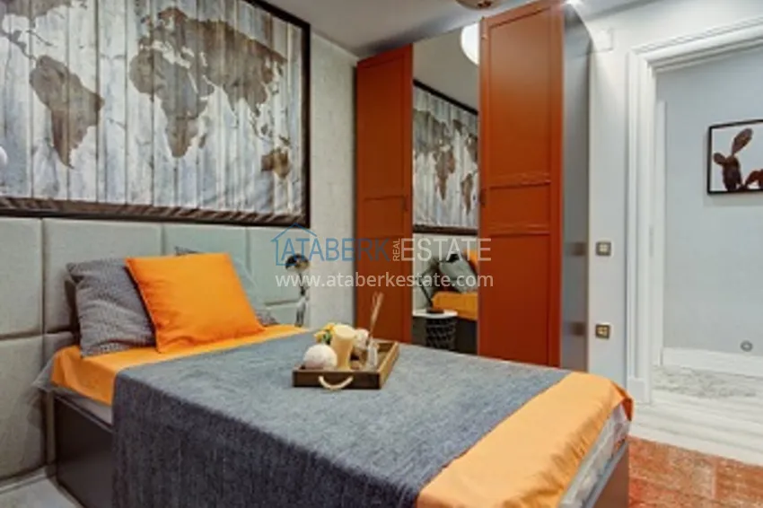 Приобрести Квартира 2+1 в популярном районе Мерсина-Тедже по цене от застройщика 12 