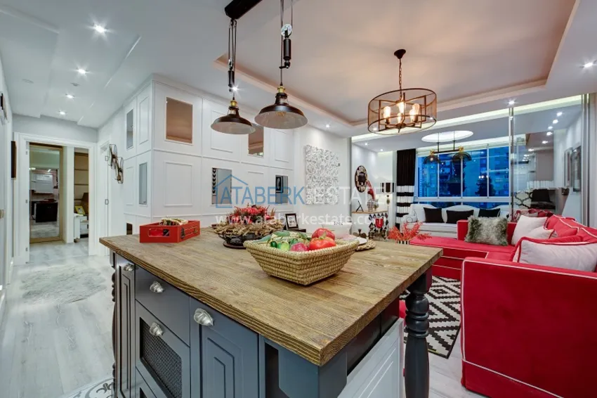 Приобрести Квартира 2+1 в популярном районе Мерсина-Тедже по цене от застройщика 8 