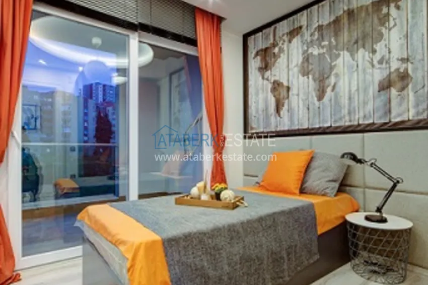 Приобрести Квартира 2+1 в популярном районе Мерсина-Тедже по цене от застройщика 13 