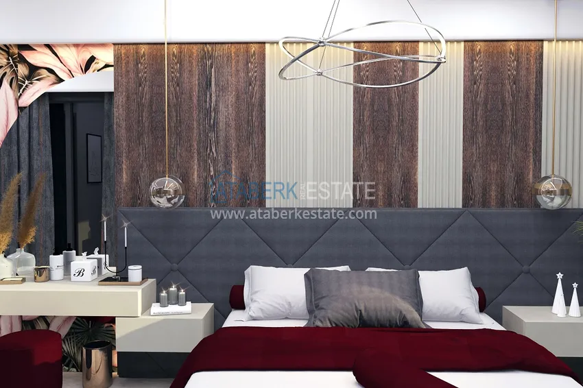 Приобрести Новый проект ультрасовременного жилого комплекса в Алании – район Бекташ 28 