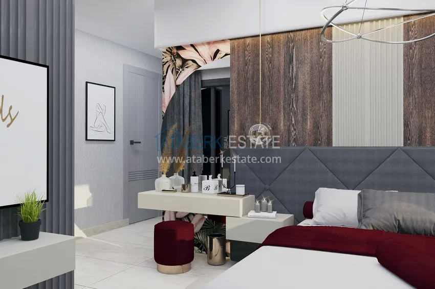 Приобрести Новый проект ультрасовременного жилого комплекса в Алании – район Бекташ 33 