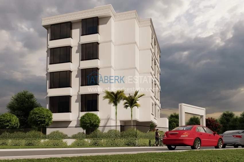 Новый проект в Мерсине - уютный и стильный жилой комплекс на этапе строительства 7 