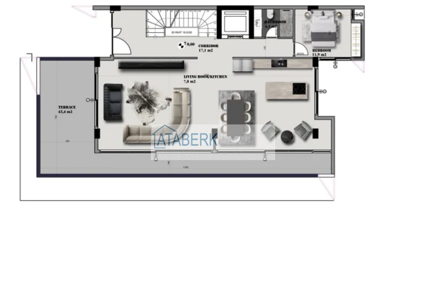 Купить дешево Новый проект комплекса элитных видовых вилл от застройщика в Алании – район Бекташ 3 