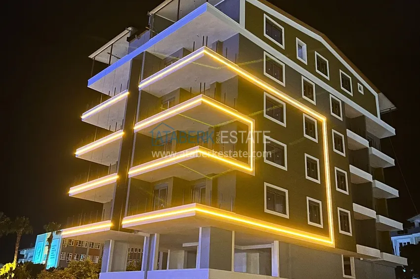 Линейные квартиры 3+1 на этапе строительства в городе Газипаша 6 