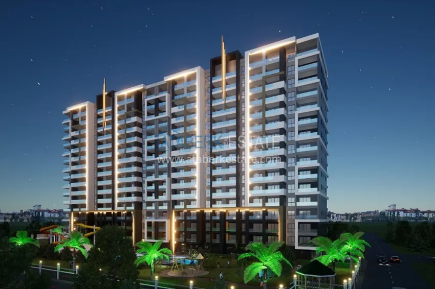 Инновационный жилой комплекс премиум-класса всего в 100 метрах от лазурного моря в Эрдемли. 7 