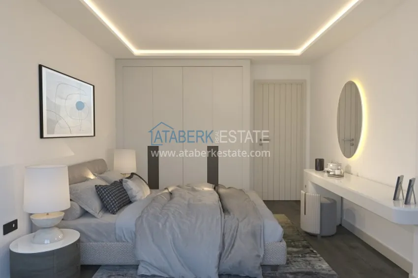 Приобрести Инновационный жилой комплекс премиум-класса всего в 100 метрах от лазурного моря в Эрдемли. 10 