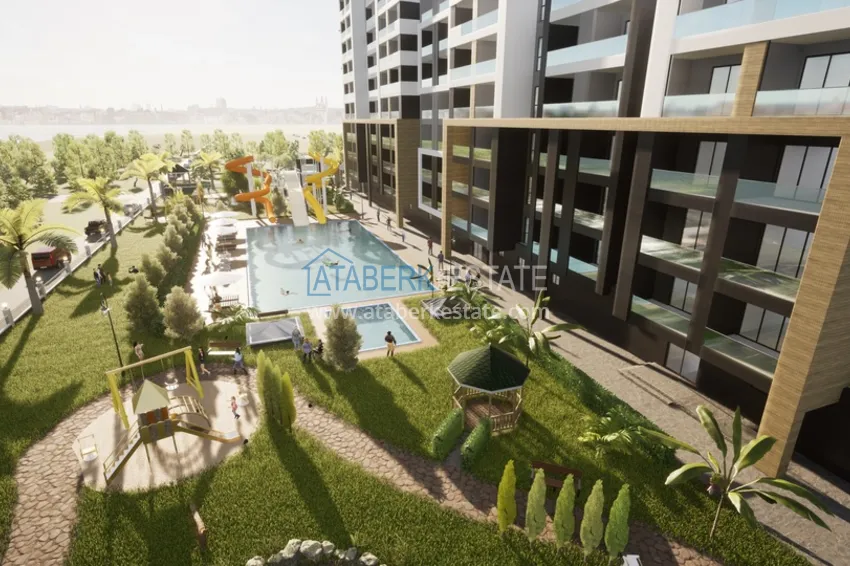 Инновационный жилой комплекс премиум-класса всего в 100 метрах от лазурного моря в Эрдемли. 8 