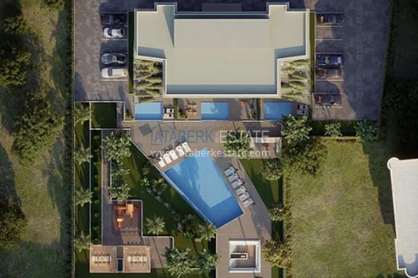 Стильный и современный новый проект в районе Аяш-Мерсин. 8 