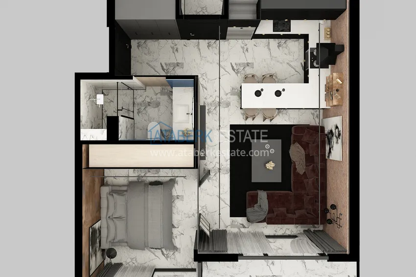 Купить дешево Новый проект в районе Кестель – вторая береговая линия - выгодная ценовая политика 2 