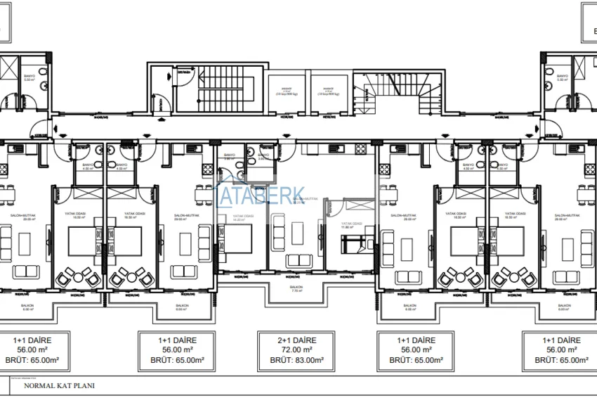 Купить дешево Концептуально новый проект жилого комплекса сегмента комфорт в районе Авсаллар 4 