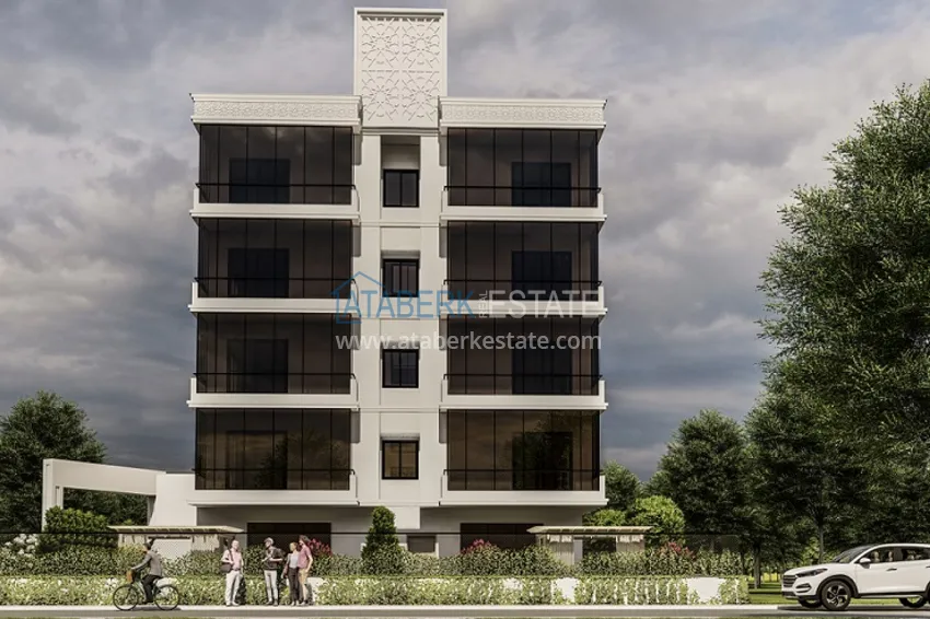 Новый проект в Мерсине - уютный и стильный жилой комплекс на этапе строительства 3 