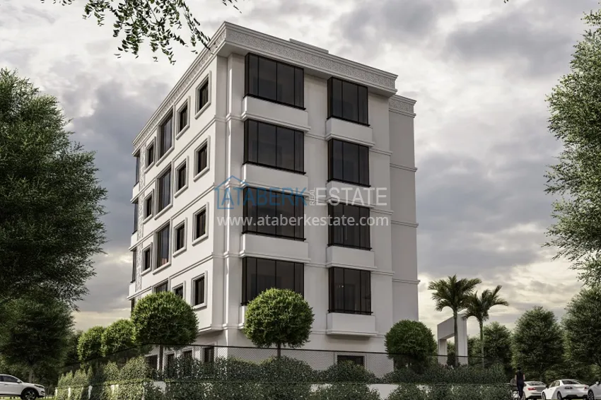 Новый проект в Мерсине - уютный и стильный жилой комплекс на этапе строительства 5 