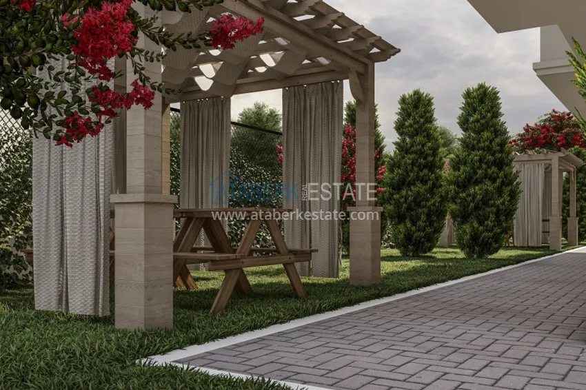 Новый проект в Мерсине - уютный и стильный жилой комплекс на этапе строительства 6 