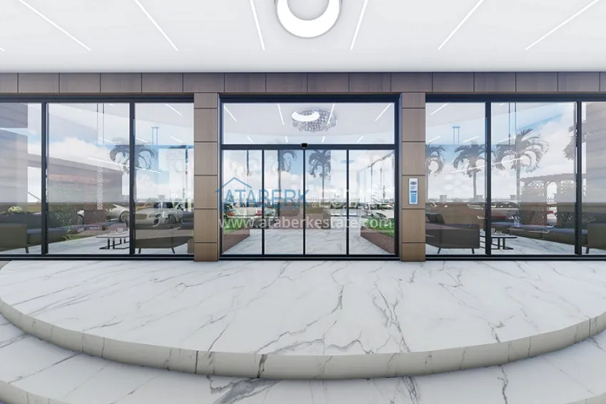 Квартиры 1+1 на этапе строительства в популярном микрорайоне Мерсина-Томюк. 17 