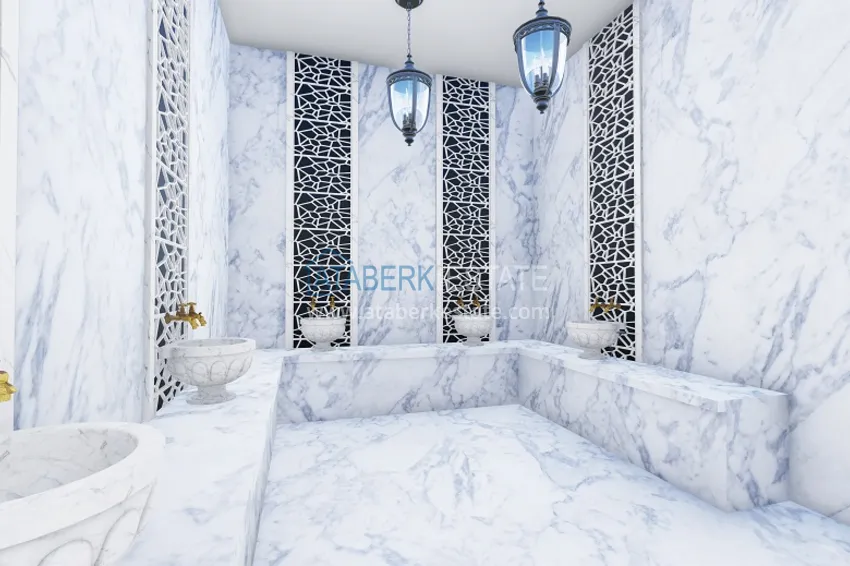 Квартиры 1+1 на этапе строительства в популярном микрорайоне Мерсина-Томюк. 26 