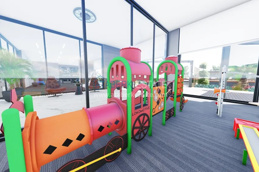 Квартиры 1+1 на этапе строительства в популярном микрорайоне Мерсина-Томюк. 22 