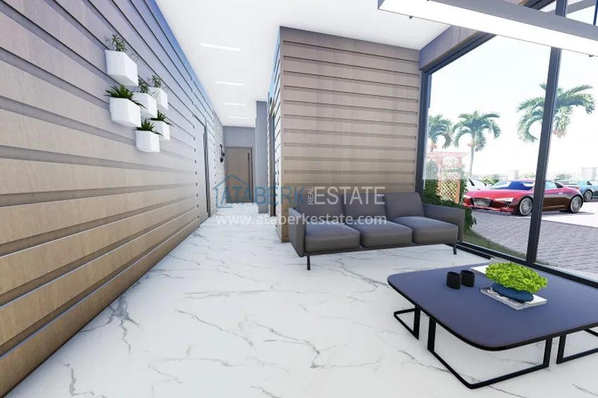 Квартиры 1+1 на этапе строительства в популярном микрорайоне Мерсина-Томюк. 23 